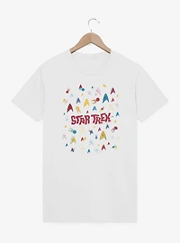 Star Trek Retro Logo Confetti T-Shirt