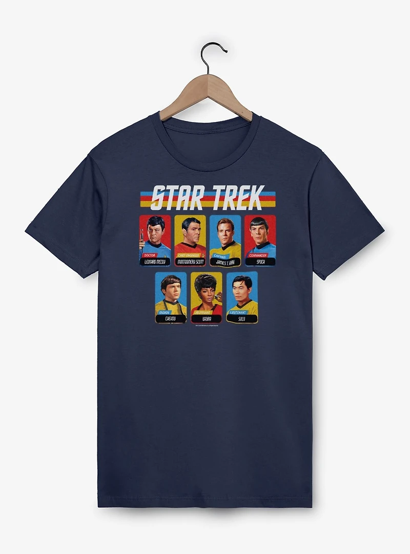 Star Trek Cast Table T-Shirt