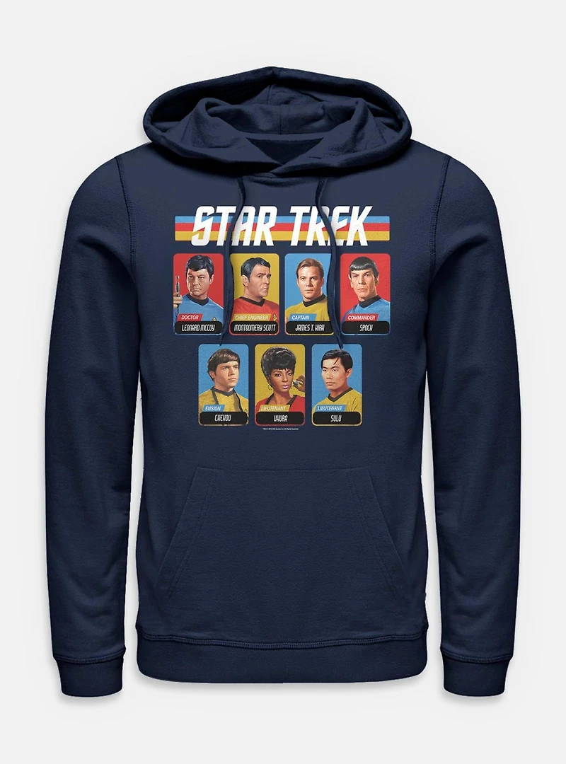 Star Trek Cast Table Hoodie
