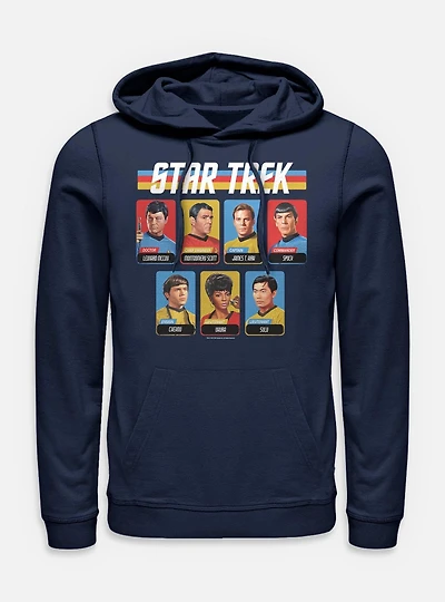 Star Trek Cast Table Hoodie