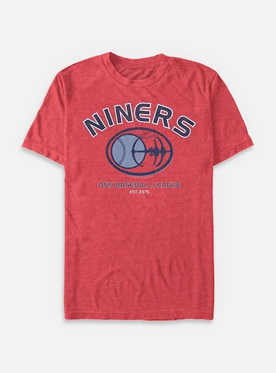 Star Trek Niners DS9 Baseball League T-Shirt