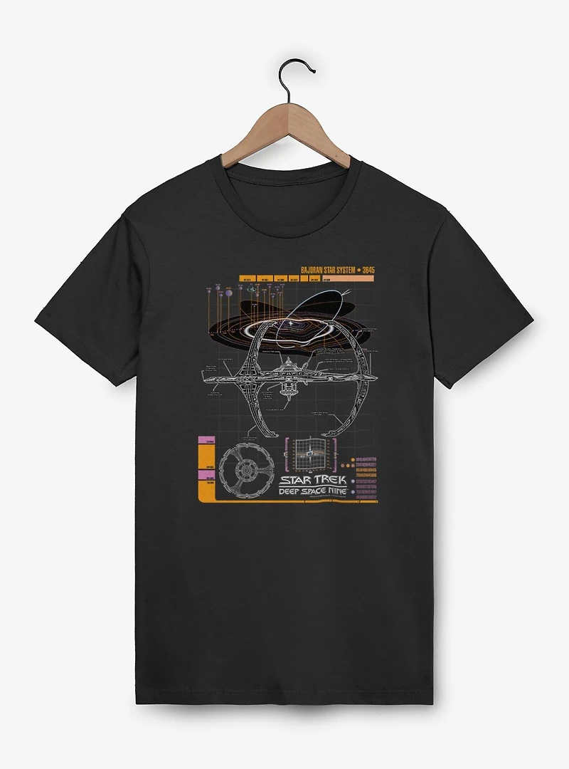 Star Trek Nine Schematic T-Shirt