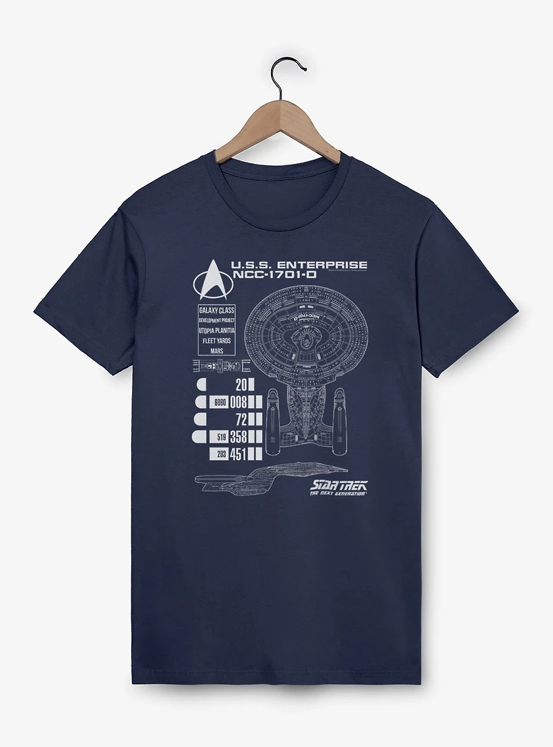 Star Trek Ship Schematics T-Shirt