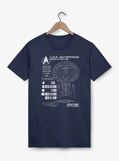 Star Trek Ship Schematics T-Shirt