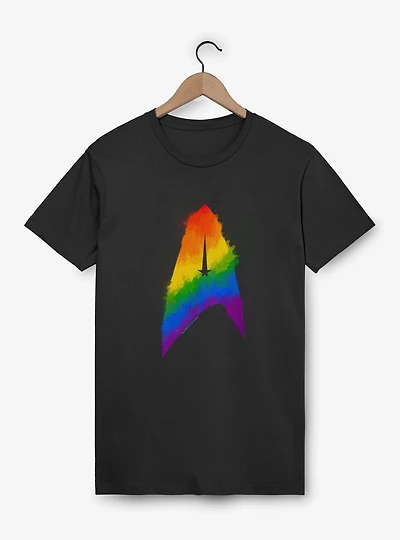 Star Trek Pride Paint Badge T-Shirt