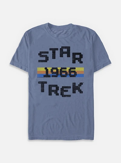 Star Trek 8bit 1966 Garment Dye T-Shirt
