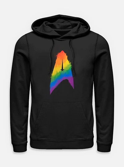 Star Trek Pride Paint Badge Hoodie