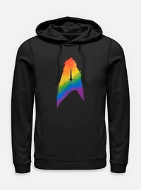 Star Trek Pride Paint Badge Hoodie