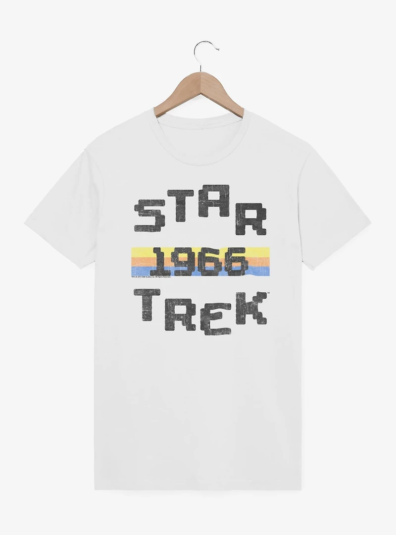 Star Trek 8bit 1966 T-Shirt