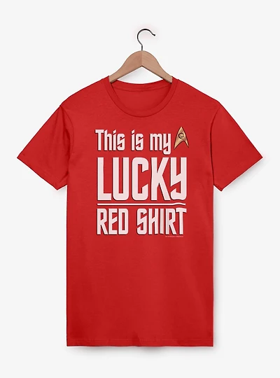 Star Trek Lucky Red Shirt T-Shirt