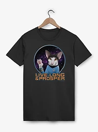 Star Trek Spock Cat Prospurr T-Shirt