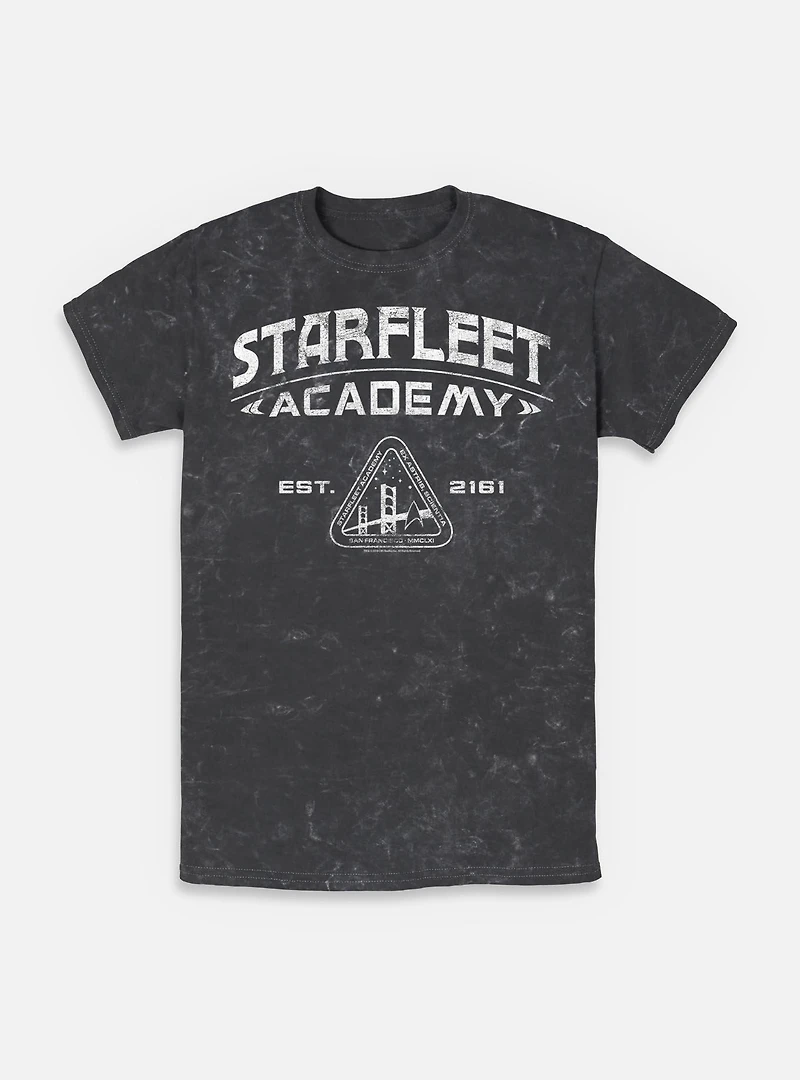 Star Trek Starfleet Academy EST. 2161 Mineral Wash T-Shirt
