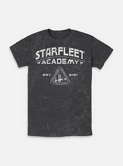 Star Trek Starfleet Academy EST. 2161 Mineral Wash T-Shirt