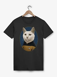 Star Trek Data Cat T-Shirt