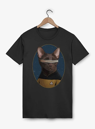 Star Trek Laforge Cat T-Shirt