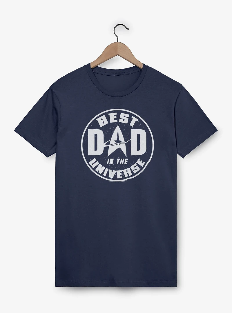 Star Trek Best Dad The Universe T-Shirt