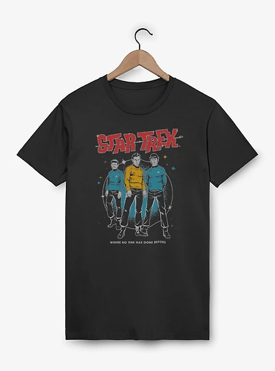 Star Trek Where No One Has Gone Before Trio T-Shirt