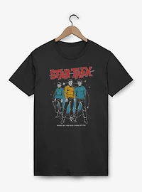 Star Trek Where No One Has Gone Before Trio T-Shirt