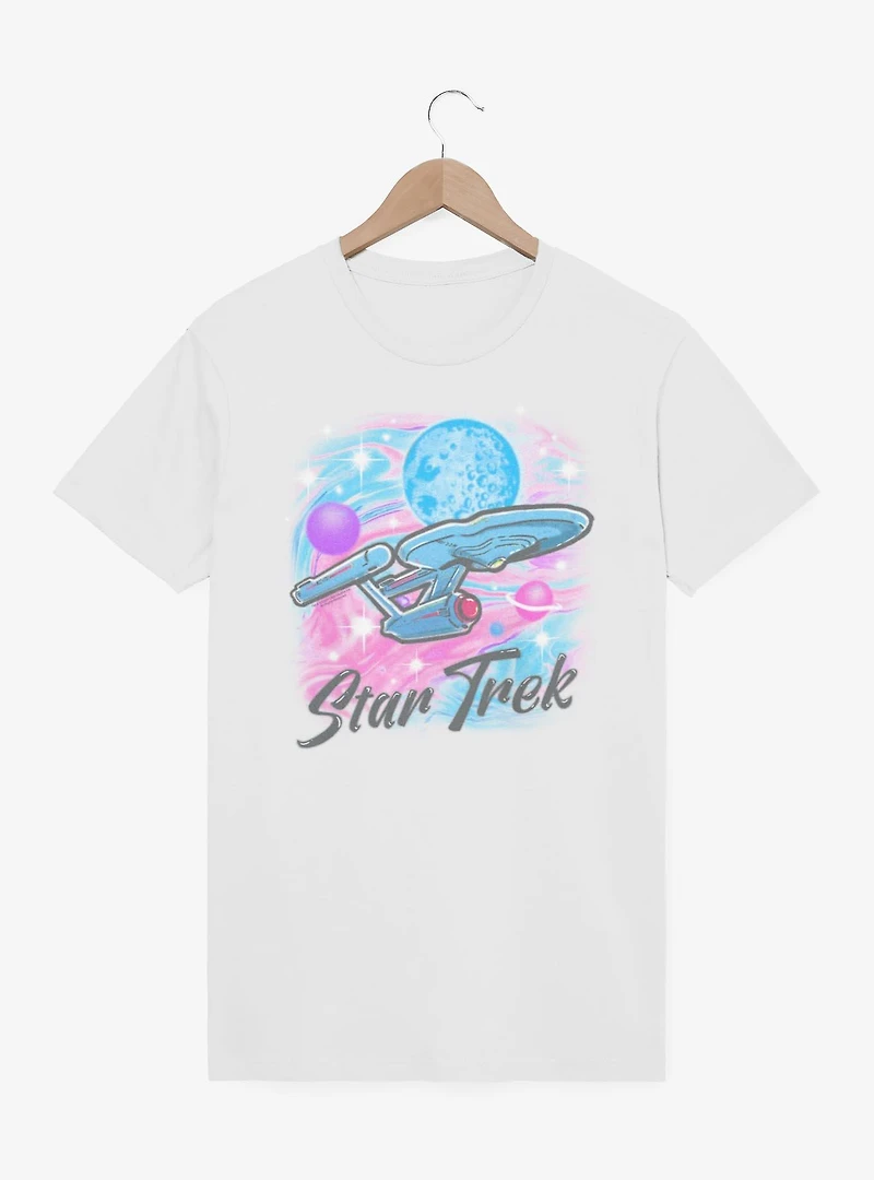 Star Trek Airbrushed Ship T-Shirt