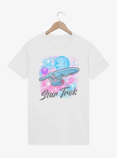 Star Trek Airbrushed Ship T-Shirt