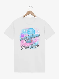 Star Trek Airbrushed Ship T-Shirt