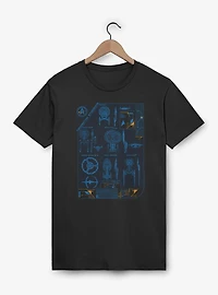Star Trek Notable Vessels T-Shirt