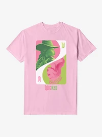 Wicked Elphaba Glinda Card Garment Dye T-Shirt