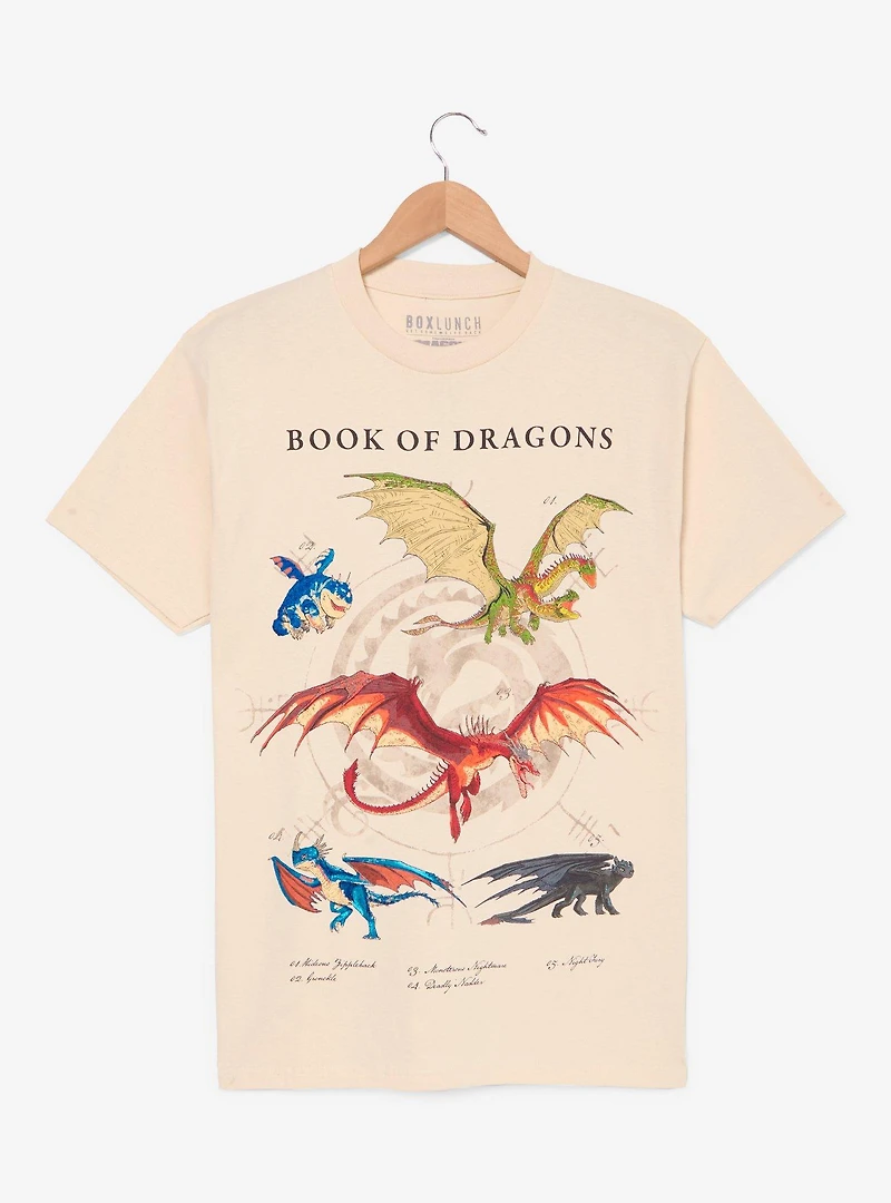 DreamWorks How To Train Your Dragon Book of Dragons T-Shirt - BoxLunch Exclusive