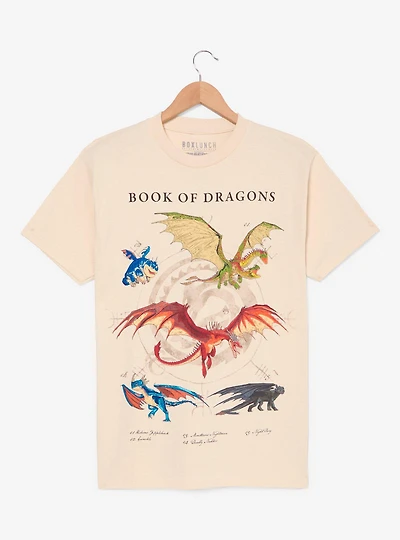 DreamWorks How To Train Your Dragon Book of Dragons T-Shirt - BoxLunch Exclusive