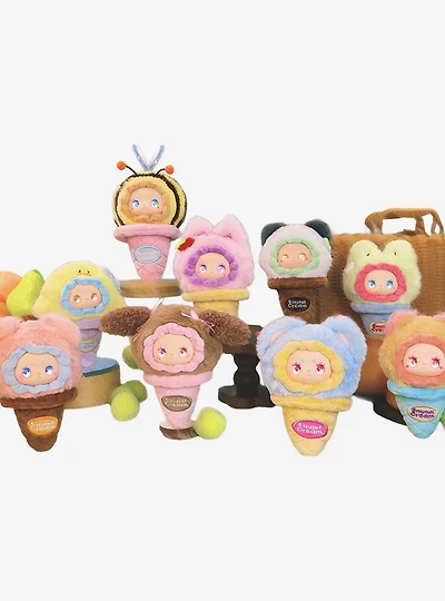 Lovely Emma Scoop Ice Cream Series Blind Box Plush Keychain