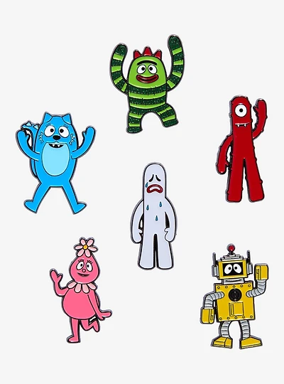 Yo Gabba Gabba! Characters Blind Box Enamel Pin - BoxLunch Exclusive
