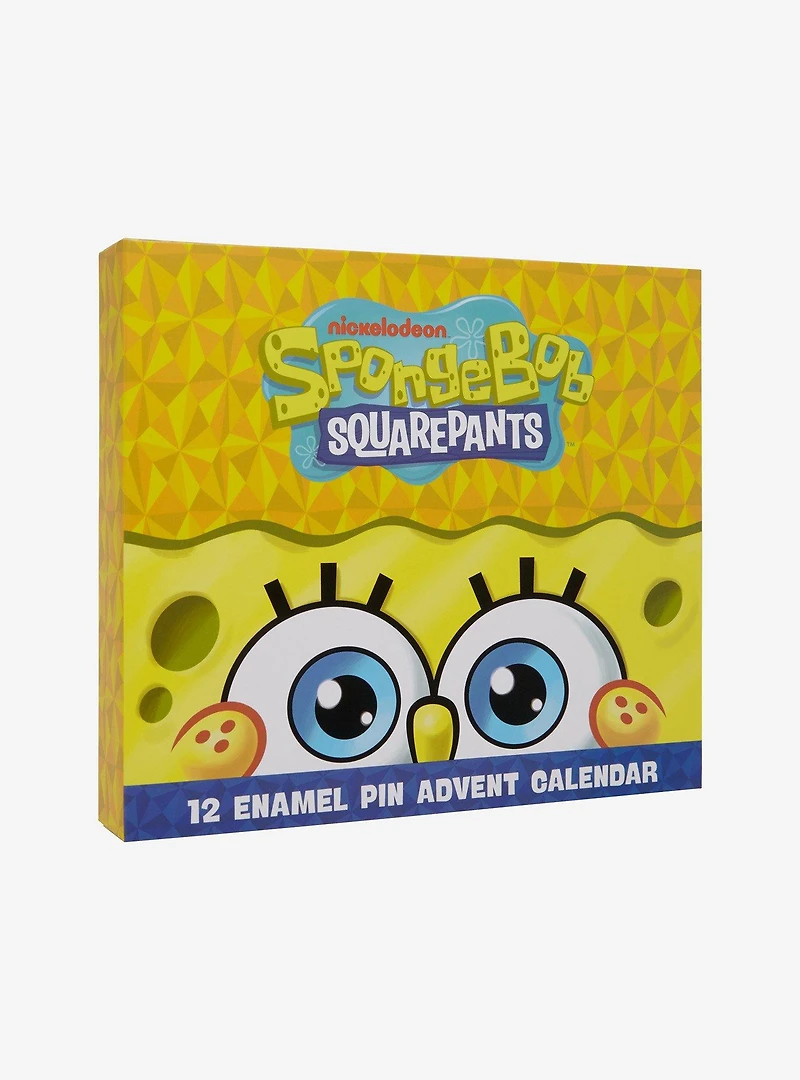 SpongeBob SquarePants 12 Enamel Pin Advent Calendar
