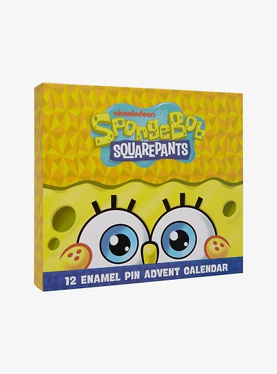 SpongeBob SquarePants 12 Enamel Pin Advent Calendar