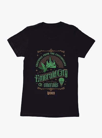 Wicked Emerald City Womens T-Shirt