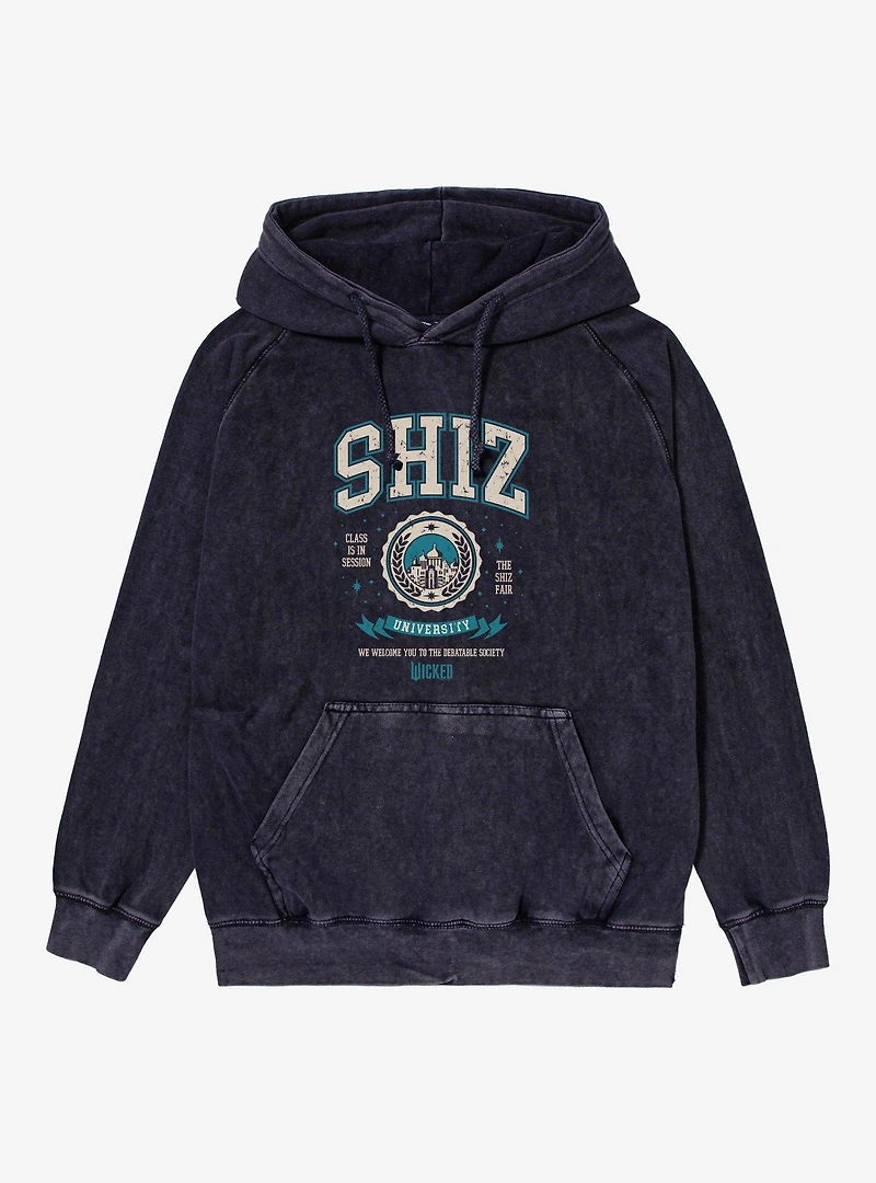 Wicked Shiz University Mineral Wash Hoodie