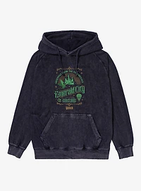 Wicked Emerald City Mineral Wash Hoodie