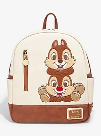 Loungefly Disney Chip & Dale Chenille Patch Mini Backpack - BoxLunch Exclusive