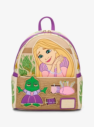 Loungefly Disney Tangled Rapunzel & Pascal Dress Mini Backpack — BoxLunch Exclusive