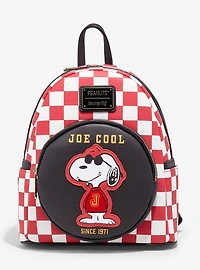 Loungefly Peanuts Snoopy Joe Cool Checkered Mini Backpack — BoxLunch Exclusive