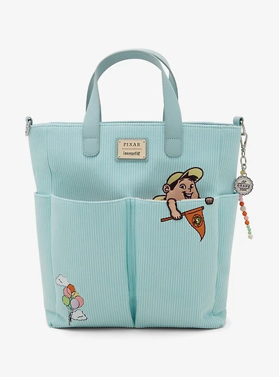 Loungefly Disney Pixar Up Russell Peeking Pocket Corduroy Tote - BoxLunch Exclusive