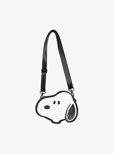 Peanuts Snoopy Head Die-Cut Crossbody Bag