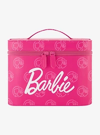 Barbie Iconic Pink Design Cosmetic Case Organizer with Mirror