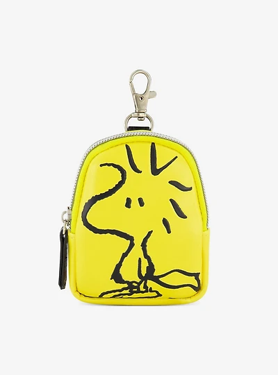 Peanuts Woodstock Full Pose Coin Purse with Keychain Clip