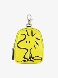 Peanuts Woodstock Full Pose Coin Purse with Keychain Clip