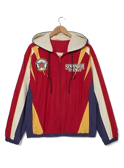 Stranger Things Color Block Windbreaker - BoxLunch Exclusive