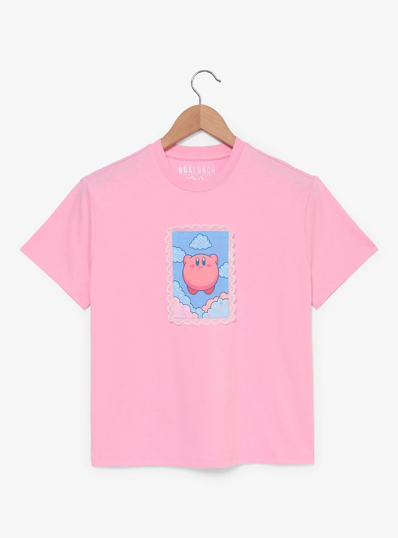 Nintendo Kirby Lace Women's T-Shirt — BoxLunch Exclusive