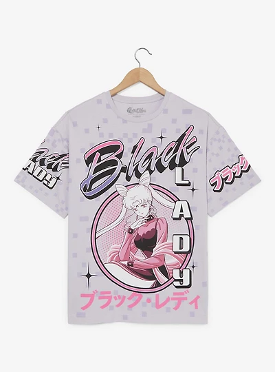Sailor Moon Black Lady Women's T-Shirt — BoxLunch Exclusive