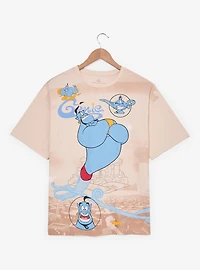 Disney Aladdin Genie Jumbo Print Women's T-Shirt - BoxLunch Exclusive
