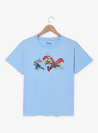Disney Zootopia Nick & Judy Action Women's T-Shirt - BoxLunch Exclusive