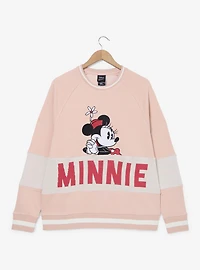 Disney Minnie Mouse Panel Crewneck - BoxLunch Exclusive